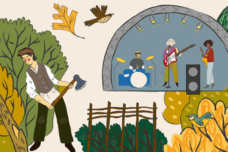 Surrey Hedgerow Festival Illustration