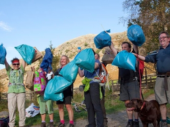 Litter picking 