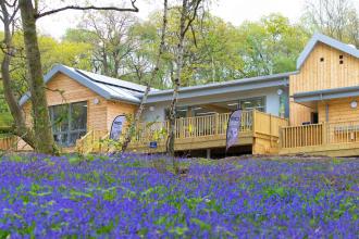 Nower Wood Education Centre in spring