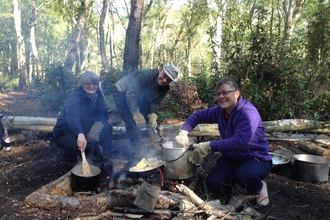 Outdoor cooking course