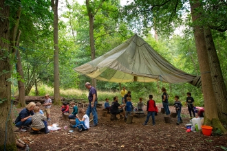 Forest Schools at Nower Wood