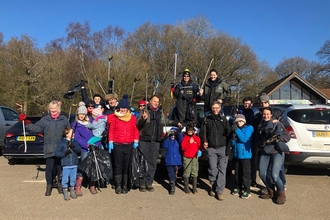 Newlands Corner Litter Pick