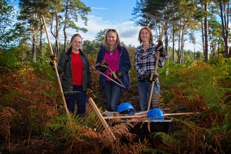 Volunteers crop