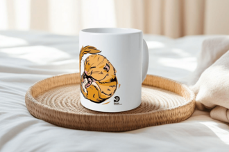 Dormouse mug
