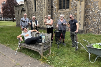 St John's Church Group at one of their Saturday work parties