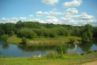 Lakes, woodland, fields