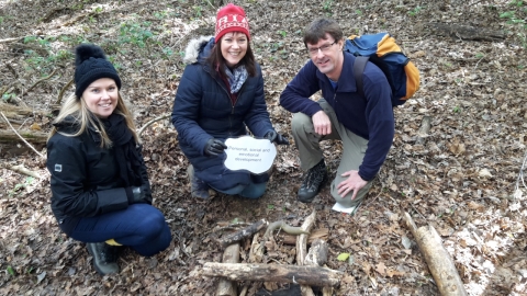 Forest School taster fire