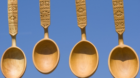 wooden spoons