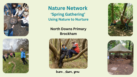 Nature Network Spring Gathering Images of Children Learning Outdoors