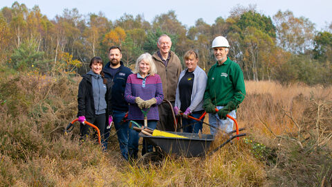 volunteers in Surrey