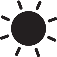 Sun icon