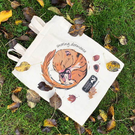 dormouse tote bag