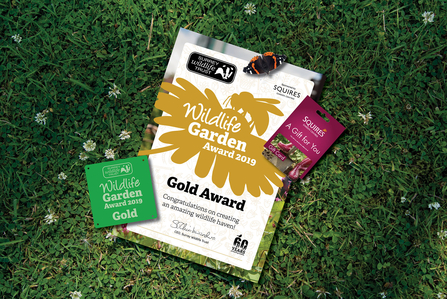 Surrey Wildlife Garden Award 2019 prize