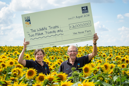 Vine House Farm raise £2m for The Wildlife Trusts