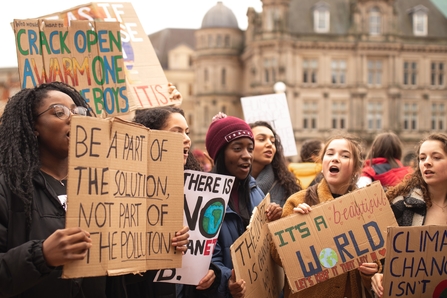 Climate protest