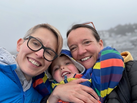 Lucy Bryce and family