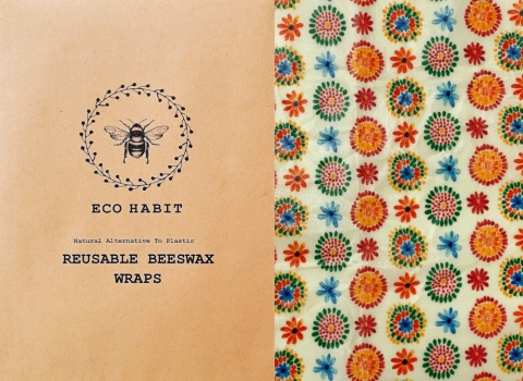 Eco Habitat beeswax wrap