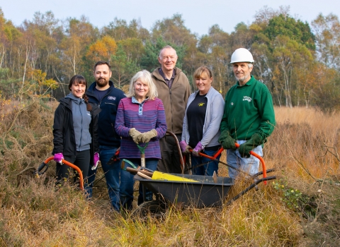 volunteers in Surrey